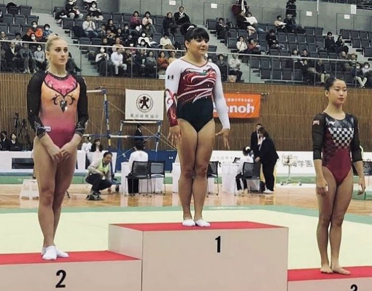 Alexa Moreno gana el oro en la Copa Toyota en Japón