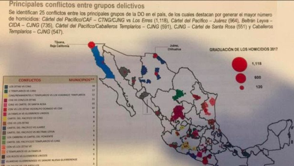 Los Cambios En El Mapa Del Narcotráfico En México Tras La Captura Del Chapo 3329